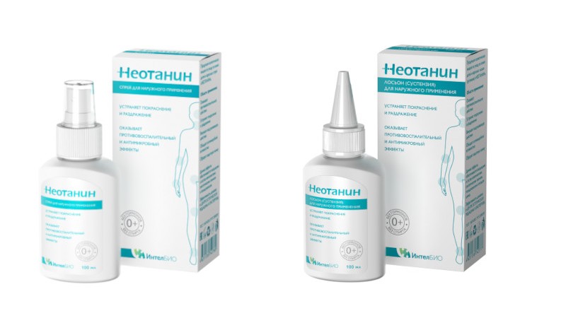 НЕОТАНИН® признан лучшим отечественным противозудным средством