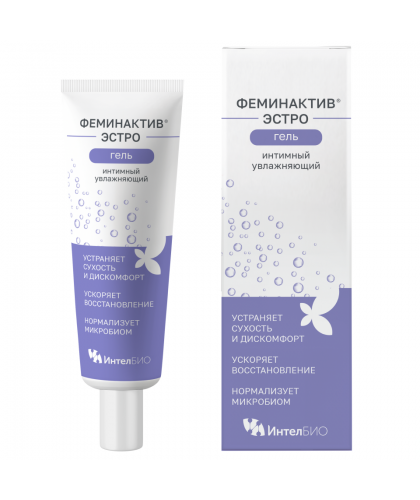 ФЕМИНАКТИВ® ЭСТРО негормональный ультраувлажняющий гель для интравагинального применения
